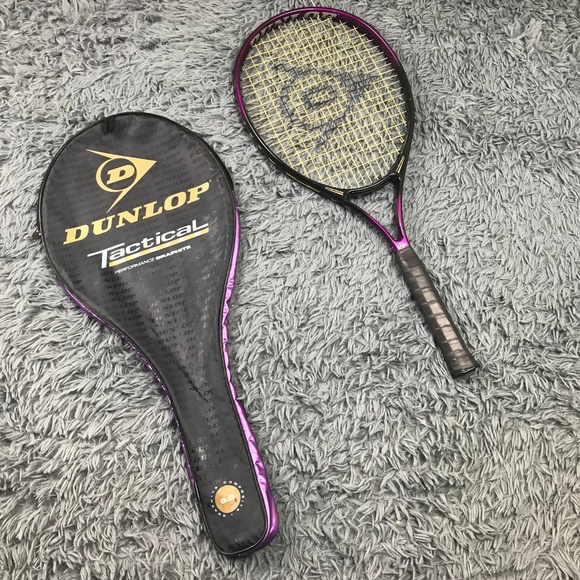 Dunlop Tactical Premium Graphite Micro Lite Head Heavy Oversize Racket 4.375" - Picture 1 of 14